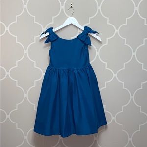 Janie and Jack Girls Special Teal Dress size 6
